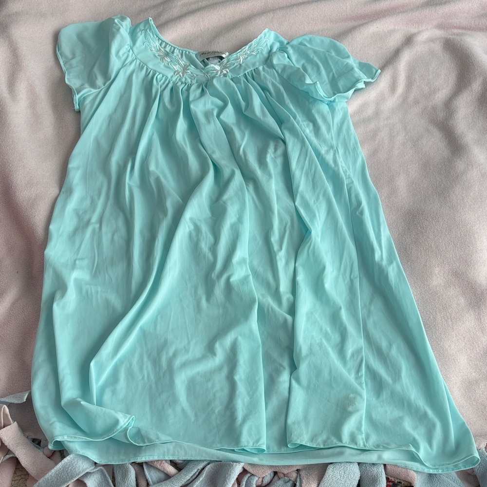 Miss Elaine Light Blue Chemise